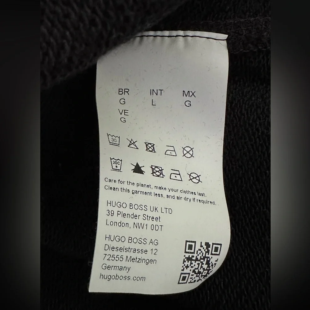 Hugo Boss Bruce Lee Hoodie Size L with Embroidered Bruce Lee EC - Picture 7 of 7